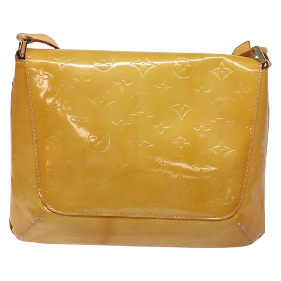 LOUIS VUITTON Monogram Vernis Thompson Street Bag Beige M91301 - Picture 3 of 12